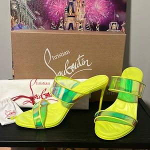 Christian Louboutin Just Loubi 85/ Just Puffy 85 Sandals